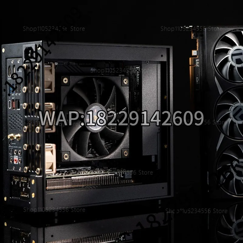 LP P6 ITX Case Aluminum CNC Mi - Sff Mini Itx Cnc Aluminum Chassis recension och pris