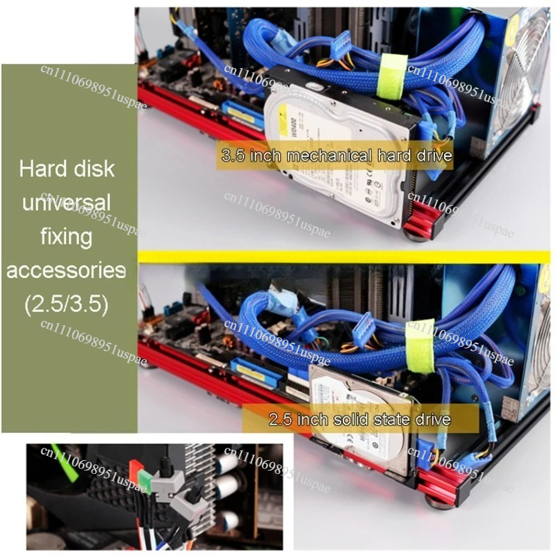 ATX PC Test Bench Aluminum All - Aluminum Open Frame Test Bench Water Cooling recension och pris